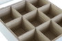 DKD Home Decor Caja de Infusiones MDF y Cristal Surtido de 3 Unidades