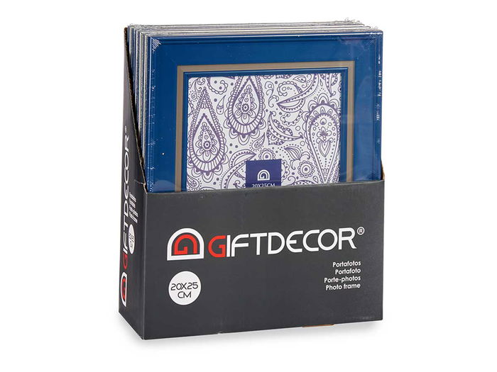 Giftdecor Portafotos 20x25 cm Azul Oscuro (Set de 24)