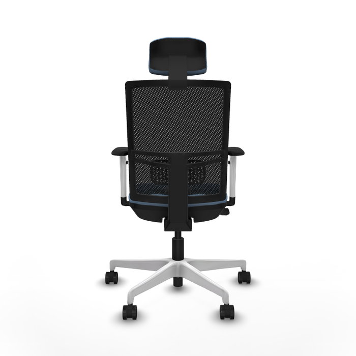 PIQUERAS Y CRESPO Silla de oficina Yunquera con mecanismo Sincro/Traslack, Azul cielo y Negro PIQUERAS Y CRESPO Silla de oficina Yunquera con mecanismo Sincro/Traslack, Azul cielo y Negro
