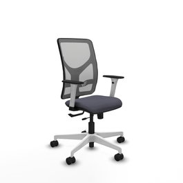 PIQUERAS Y CRESPO Silla de oficina Motilla con mecanismo Sincro/Traslack Gris
