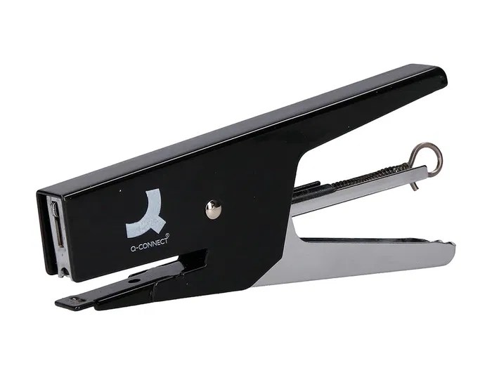 Q-connect Grapadora de Tenaza Capacidad 15 Hojas Grapas 21/4 Metalizada