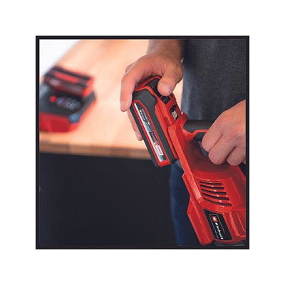 Einhell TE-SV 18 Li-Solo Aspiradora escoba 2 en 1 sin bolsa con batería, cepillo LED, para suelos duros y escalones Einhell TE-SV 18 Li-Solo Aspiradora escoba 2 en 1 sin bolsa con batería, cepillo LED, para suelos duros y escalones