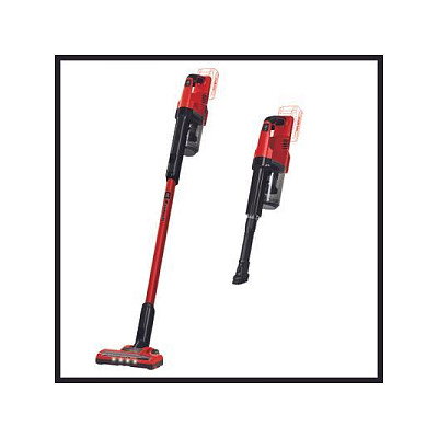 Einhell TE-SV 18 Li-Solo Aspiradora escoba 2 en 1 sin bolsa con batería, cepillo LED, para suelos duros y escalones Einhell TE-SV 18 Li-Solo Aspiradora escoba 2 en 1 sin bolsa con batería, cepillo LED, para suelos duros y escalones