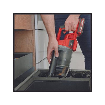 Einhell TE-SV 18 Li-Solo Aspiradora escoba 2 en 1 sin bolsa con batería, cepillo LED, para suelos duros y escalones Einhell TE-SV 18 Li-Solo Aspiradora escoba 2 en 1 sin bolsa con batería, cepillo LED, para suelos duros y escalones