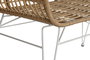 Sofa Terraza Y Jardin DKD Home Decor Marron Blanco 55 x 83 x 116 cm (2 Unidades)
