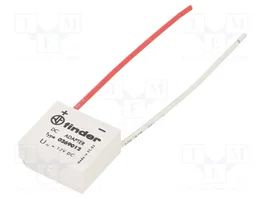 FINDER Adaptador DC 12VDC para Relés
