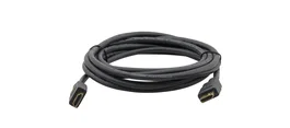 Kramer Cable HDMI Alta Velocidad 4K con Ethernet y K-Lock, 0.9 Metros (3ft), Conector Macho HDMI Tipo A, Negro, Flexible