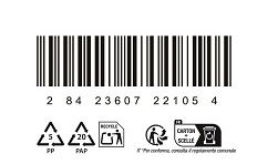 Quttin Cuchillo Santoku 18 cm con Alveolos (Francés/Español) (6 Unidades)