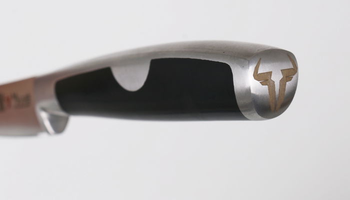 Quttin Cuchillo Santoku 18 cm con Alveolos (Francés/Español) (6 Unidades)