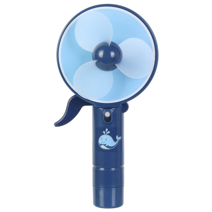 Jeux 2 momes Ventilador de Mano con Pulverizador Portátil Infantil Sin Pilas