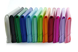 Clasificador Acordeon Office Box Pp Colorline 335X240Mm Plus 12 Dptos.+1 Dpto.Para Block, Con Ribete Y Gomas