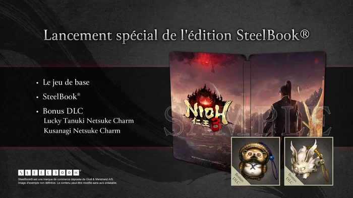 Koei Tecmo Nioh 3 - Edición de lanzamiento en Steelbook - Juego para PlayStation 5