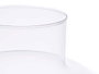 Giftdecor Jarron de Cristal Cloud, Modelo Transparente, 30 cm de Alto, Vidrio, para Decoración del Hogar