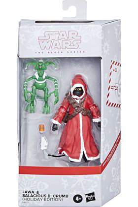 Hasbro Jawa & Salacious B. Crumb Holiday Edition Star Wars The Black Series