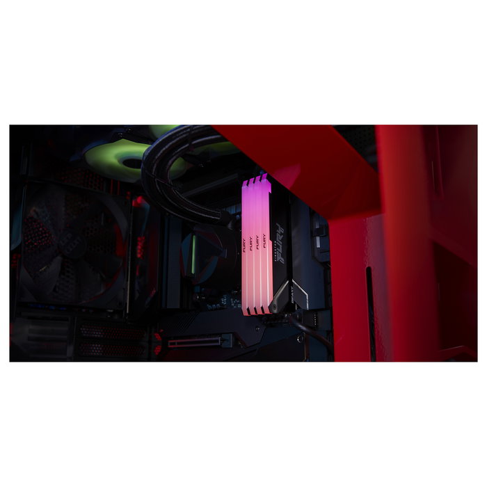 Kingston FURY Beast RGB DDR4 16GB (1x16GB) 3600MT/s CL18 DIMM KF436C18BBA/16