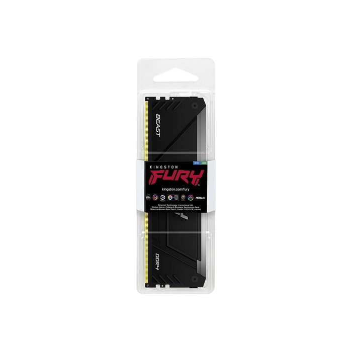 Kingston FURY Beast RGB 16GB DDR4 3600MHz CL18 DIMM Kingston FURY Beast RGB 16GB DDR4 3600MHz CL18 DIMM