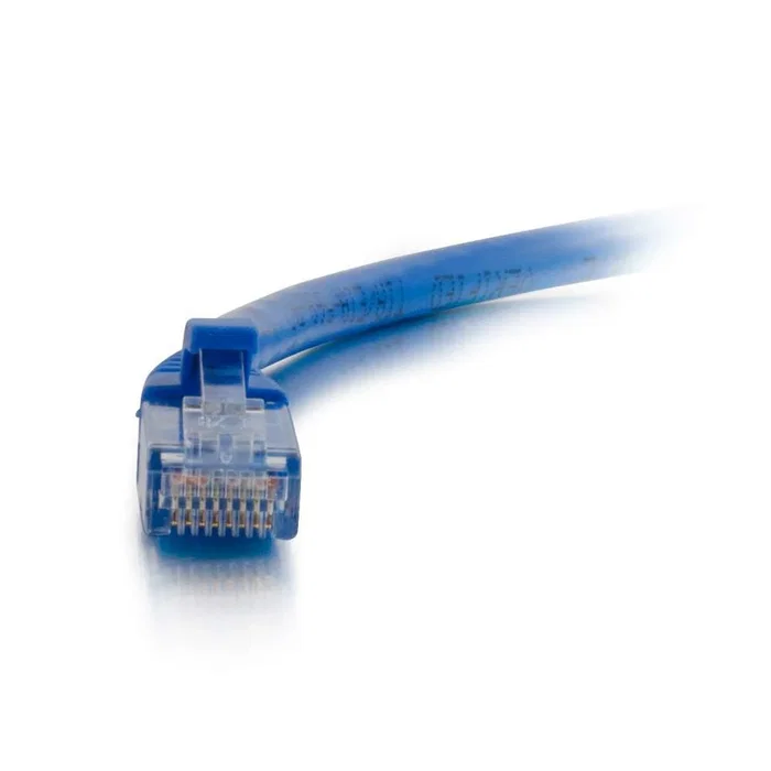 C2G 83388 Cable de Red Patch Cat6 UTP, Cable de Interconexión RJ-45 Macho a RJ-45 Macho, Color Azul, Longitud 2 Metros
