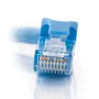 C2G 83388 Cable de Red Patch Cat6 UTP, Cable de Interconexión RJ-45 Macho a RJ-45 Macho, Color Azul, Longitud 2 Metros