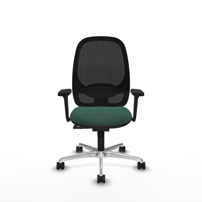 PIQUERAS Y CRESPO Silla de oficina Cilanco con mecanismo Sincro, Verde botella y Negro PIQUERAS Y CRESPO Silla de oficina Cilanco con mecanismo Sincro, Verde botella y Negro