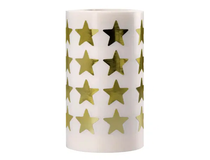 Liderpapel Gomets Autoadhesivos Estrellas Doradas 20 mm 1500 Unidades
