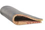 DKD Home Decor Felpudo Mediterraneo Fibra Coco Goma Natural Turquesa Multicolor 40 x 60 x 1.5 cm (6 Unidades)
