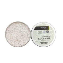 Labnatur Exfoliante Corporal Bio con Arena Volcánica y Gránulos de Coco 250ml - Hidratante y Nutriente para Piel - Envase de Aluminio Reciclable
