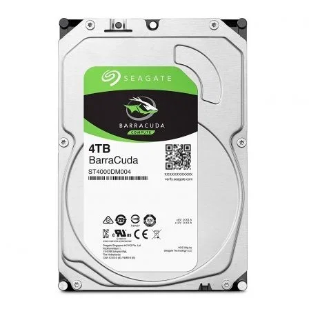 Seagate BarraCuda ST4000DM004 4TB 3.5 SATA III 256MB Caché Seagate BarraCuda ST4000DM004 4TB 3.5 SATA III 256MB Caché