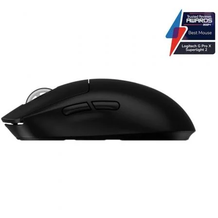 Logitech G PRO X Superlight 2 Ratón Gaming Inalámbrico Lightspeed 5 Botones 32000 DPI 60g Negro