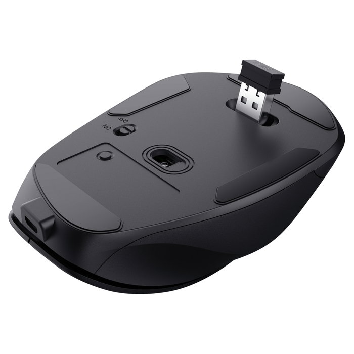 Trust Fyda Ratón Ergonómico Inalámbrico Eco Negro Trust Fyda Ratón Ergonómico Inalámbrico Eco Negro