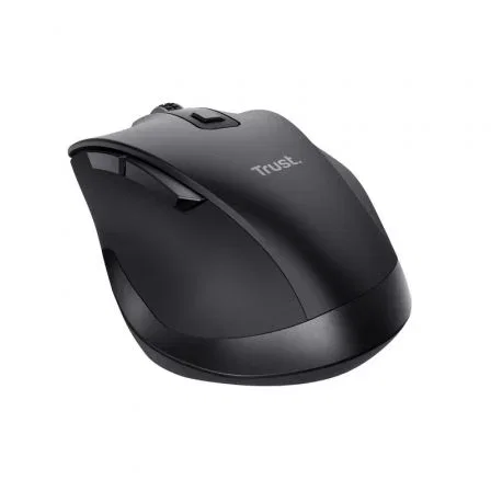 Trust Fyda Ratón Ergonómico Inalámbrico Eco con Batería Recargable Hasta 2400 DPI
