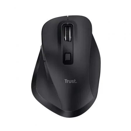Trust Fyda Ratón Ergonómico Inalámbrico Eco con Batería Recargable Hasta 2400 DPI