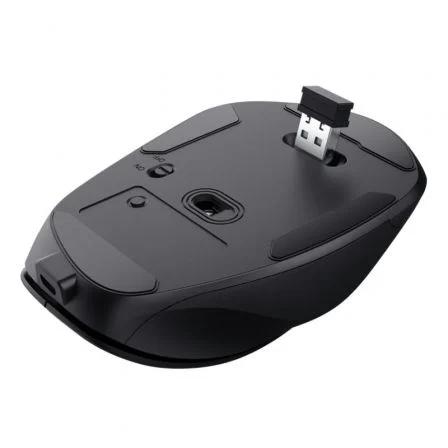 Trust Fyda Ratón Ergonómico Inalámbrico Eco con Batería Recargable Hasta 2400 DPI