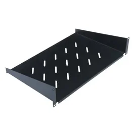 WP Estante Fijo para Rack 19'', 2U, 350 mm, Capacidad 25 kg, Negro, Ref. WPN-AFS-22035-B
