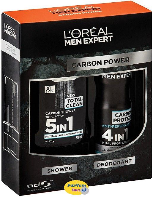 L'Oréal Men Expert Deo Spray Carbon Power Set