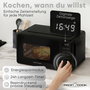 Proficook PC-MWG 1319 Microondas con Grill Negro 20L