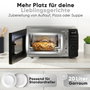 Proficook PC-MWG 1319 Microondas con Grill Negro 20L