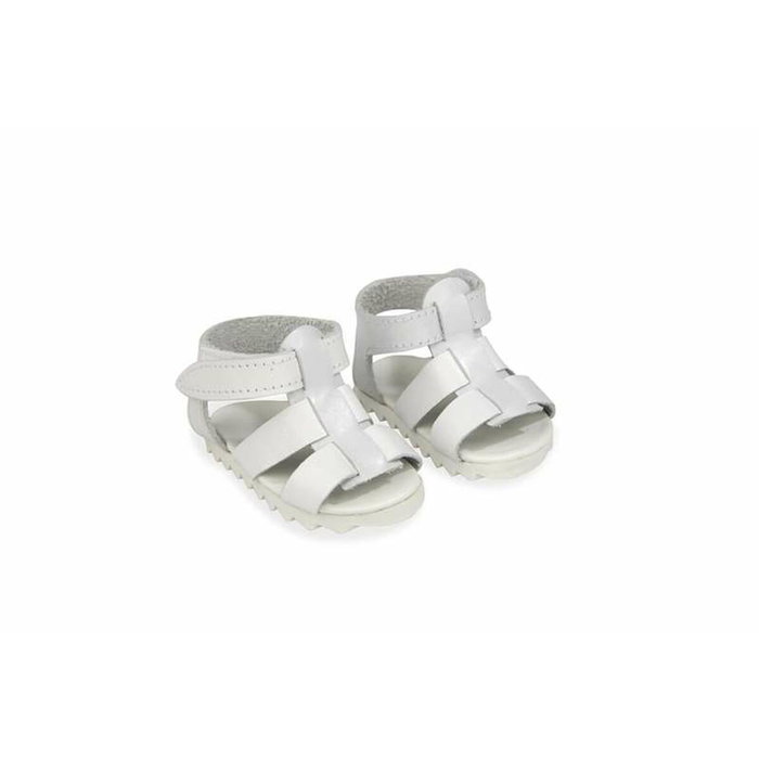 Muñecas Arias Set Sandalias Blancas Para Muñecos De 45 Cm