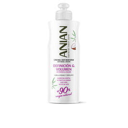 Anian Crema Definidora de Rizos Definición & Volumen 250 ml - Facilita Modelado, Acabado Natural y Brillante, Para Cabello Rizado y Ondulado
