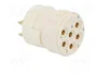 HARTING Conector M23 hembra 6 pines para soldar industrial