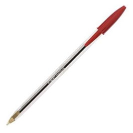 BIC Cristal Bolígrafo Rojo Pack de 50