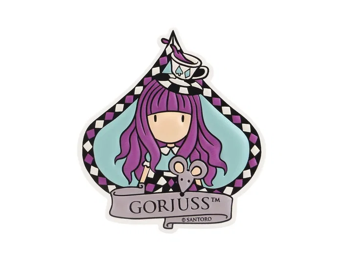 Safta Parches adhesivos Gorjuss Through the Looking Glass expositor de 36 unidades surtidas