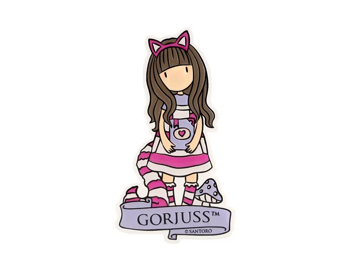 Safta Parches adhesivos Gorjuss Through the Looking Glass expositor de 36 unidades surtidas