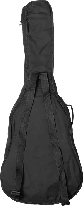 Tobago Funda para Guitarra Acústica de Poliéster, Acolchado 5mm, Bolsillo y Asas, 112cm Largo x 45cm Ancho