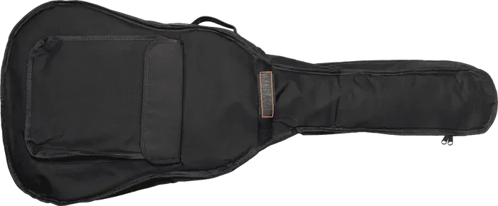 Tobago Funda para Guitarra Acústica de Poliéster, Acolchado 5mm, Bolsillo y Asas, 112cm Largo x 45cm Ancho