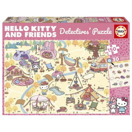 EDUCA BORRAS Puzzle 150 Piezas Detective Hello Kitty & Friends