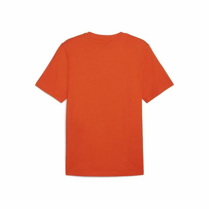 Camiseta de Manga Corta Hombre Puma Graphics Sneaker Naranja