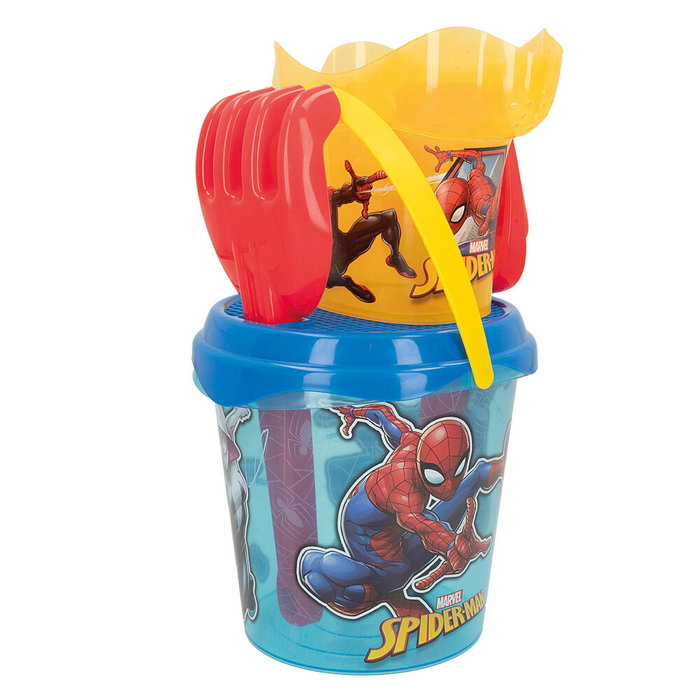 MARVEL Set de Playa Spiderman con Cubo y Accesorios