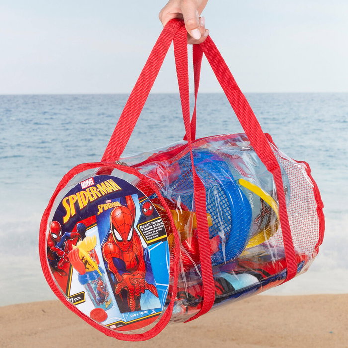MARVEL Set de Playa Spiderman con Cubo y Accesorios