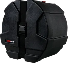 Gator Estuche para Tom 13" x 10" GC-TOM1310 - Plástico Moldeado, Terciopelo Interior