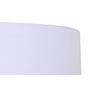 DKD Home Decor Lámpara de Techo Hierro y Poliéster Blanco